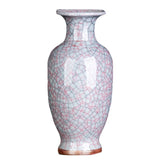 Load image into Gallery viewer, Jun Ware Inspired Crackle Glaze Porcelain Vase