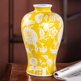Load image into Gallery viewer, New Chinese Painted Porcelain Meiping Vase