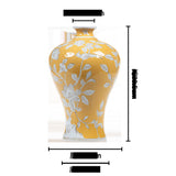 Load image into Gallery viewer, New Chinese Painted Porcelain Meiping Vase