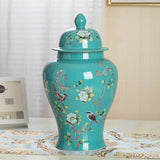 Load image into Gallery viewer, Hand-Painted Floral Jingdezhen Ginger Jar Vase