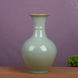 Load image into Gallery viewer, Song Style Crackle Celadon Porcelain Art Vase