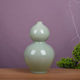 Load image into Gallery viewer, Song Style Crackle Celadon Porcelain Art Vase