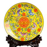 Load image into Gallery viewer, Enamel Porcelain Decorative Display Plate