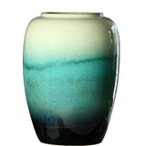 Load image into Gallery viewer, Emerald Green Jingdezhen Statement Floor Vase