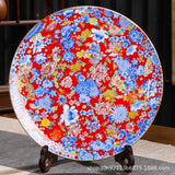 Load image into Gallery viewer, Enamel Porcelain Decorative Display Plate
