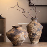 Load image into Gallery viewer, Rustic Handmade Jingdezhen Ceramic Flower Vessel