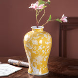 Load image into Gallery viewer, New Chinese Painted Porcelain Meiping Vase