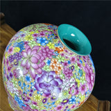 Load image into Gallery viewer, Famille Rose Millefleurs Jingdezhen Porcelain Vase