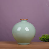 Load image into Gallery viewer, Song Style Crackle Celadon Porcelain Art Vase