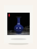 Load image into Gallery viewer, Blue Kiln-Change Porcelain Vase - Maia Gala gallery product image