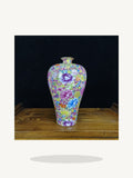 Load image into Gallery viewer, Famille Rose Millefleurs Jingdezhen Porcelain Vase - Maia Gala gallery product image