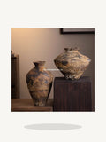 Load image into Gallery viewer, Rustic Handmade Jingdezhen Ceramic Flower Vessel - Maia Gala gallery product image